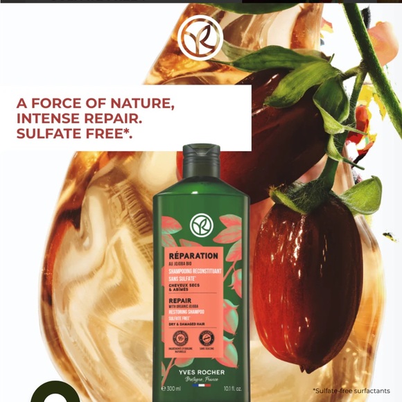 Yves Rocher Réparation Shampoo - Picture 4 of 8